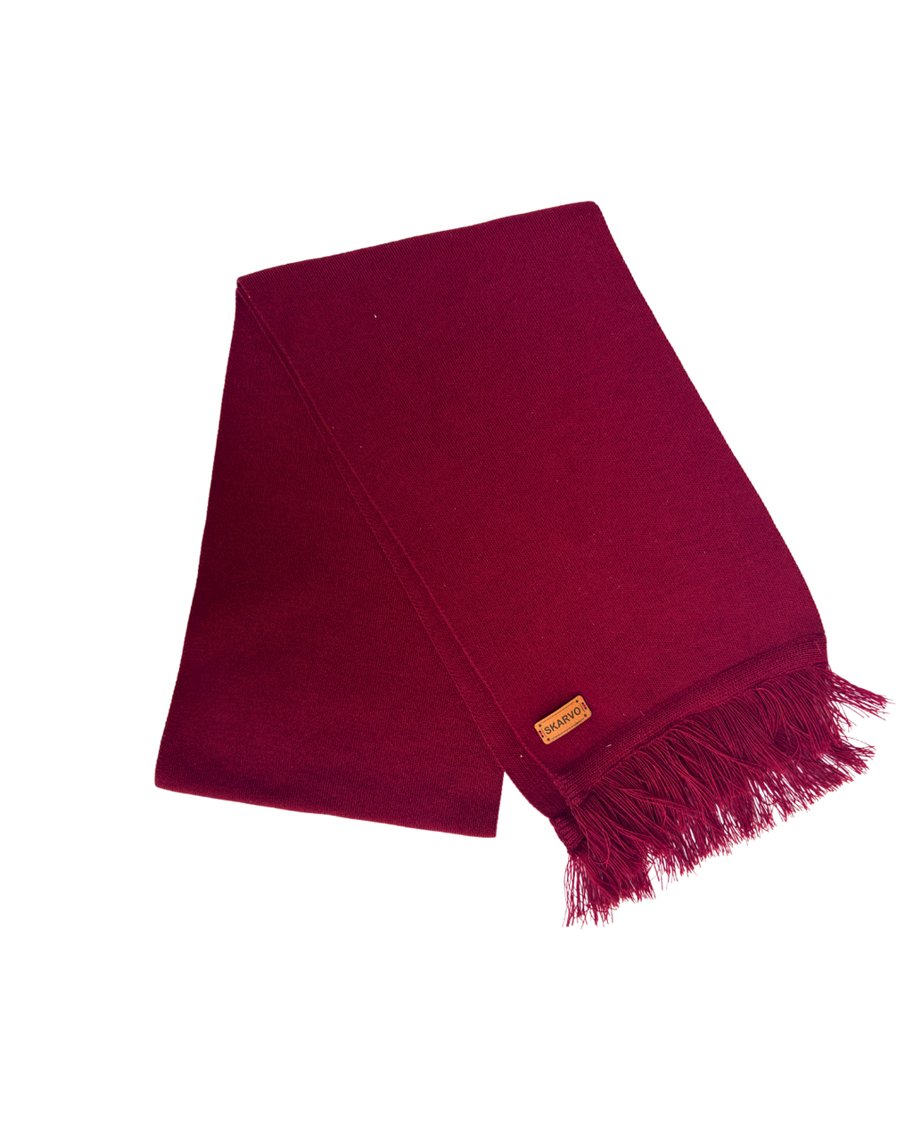 2 MIKASA BURGUNDY SCARF V2