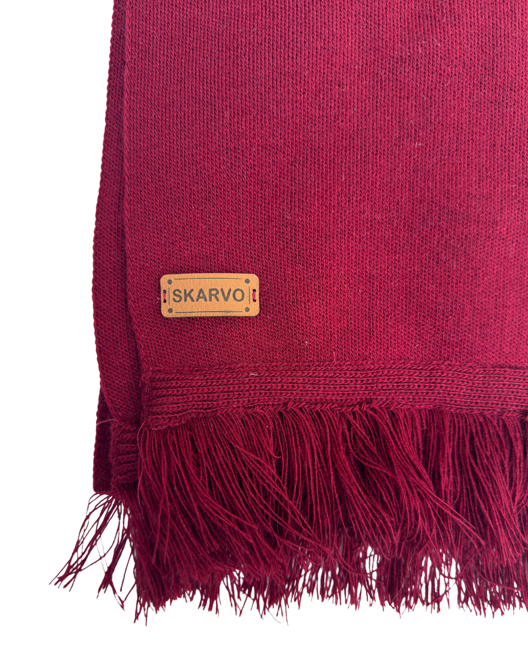 2 MIKASA BURGUNDY SCARF V2