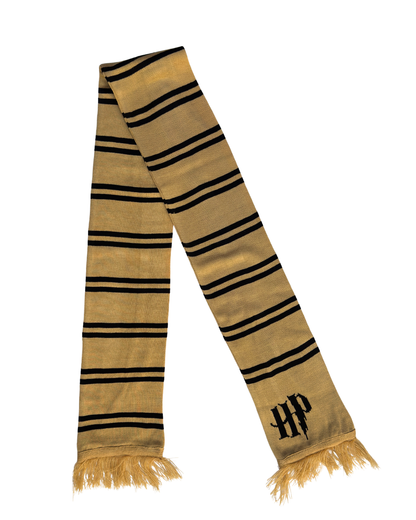 HUFFLEPUFF SCARF — Yellow & Black