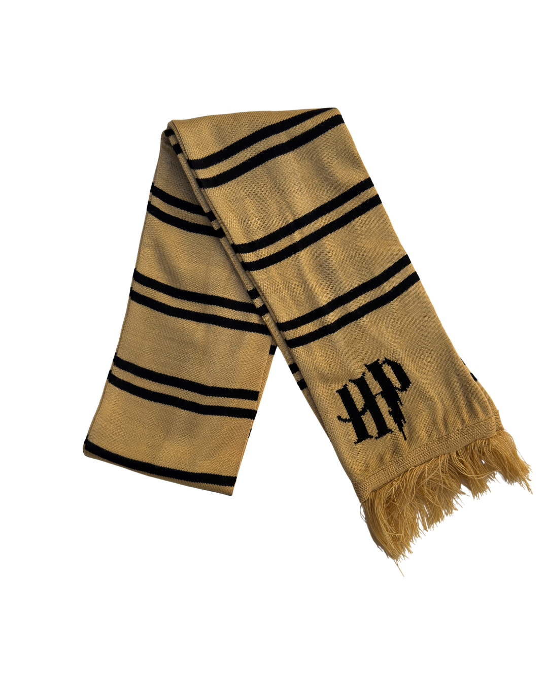 HUFFLEPUFF SCARF — Yellow & Black