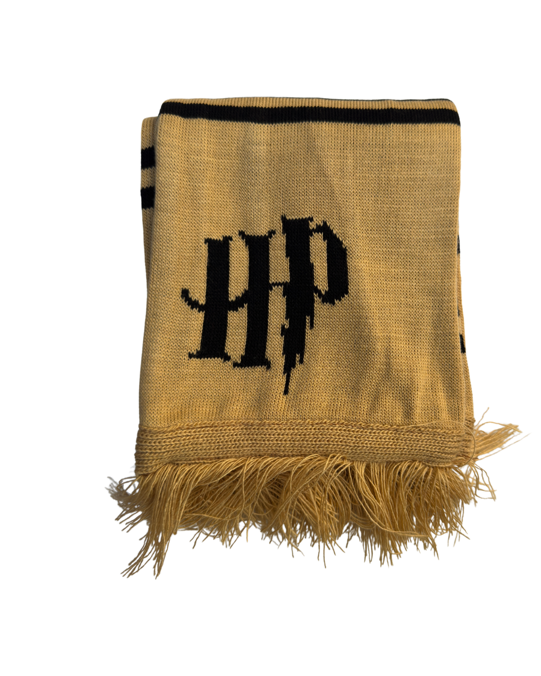HUFFLEPUFF SCARF — Yellow & Black