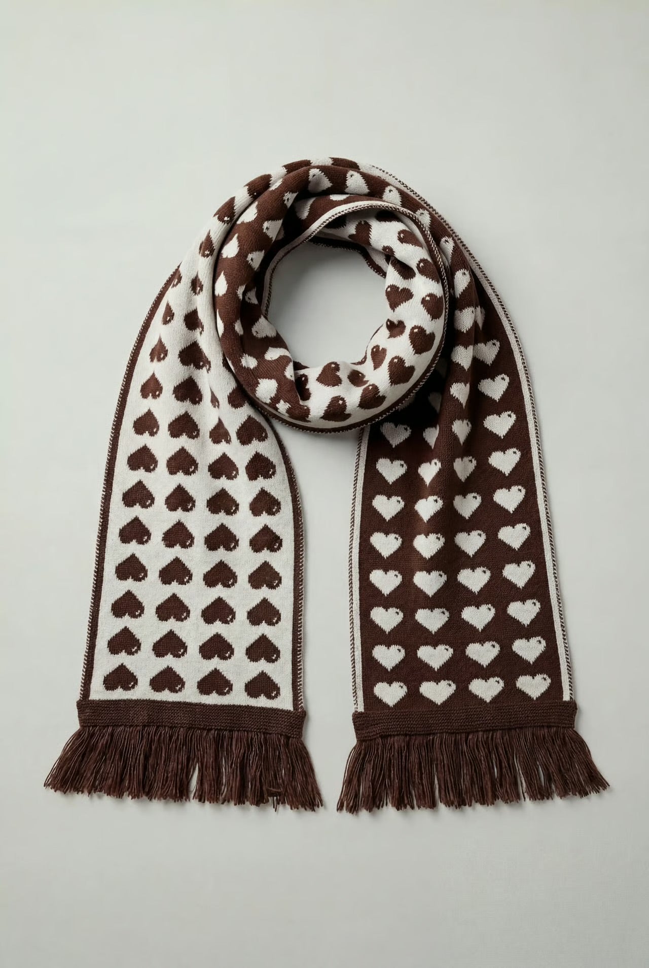 Heart scarf