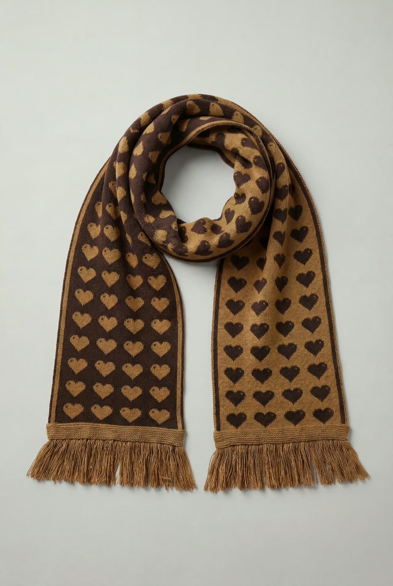 Heart scarf
