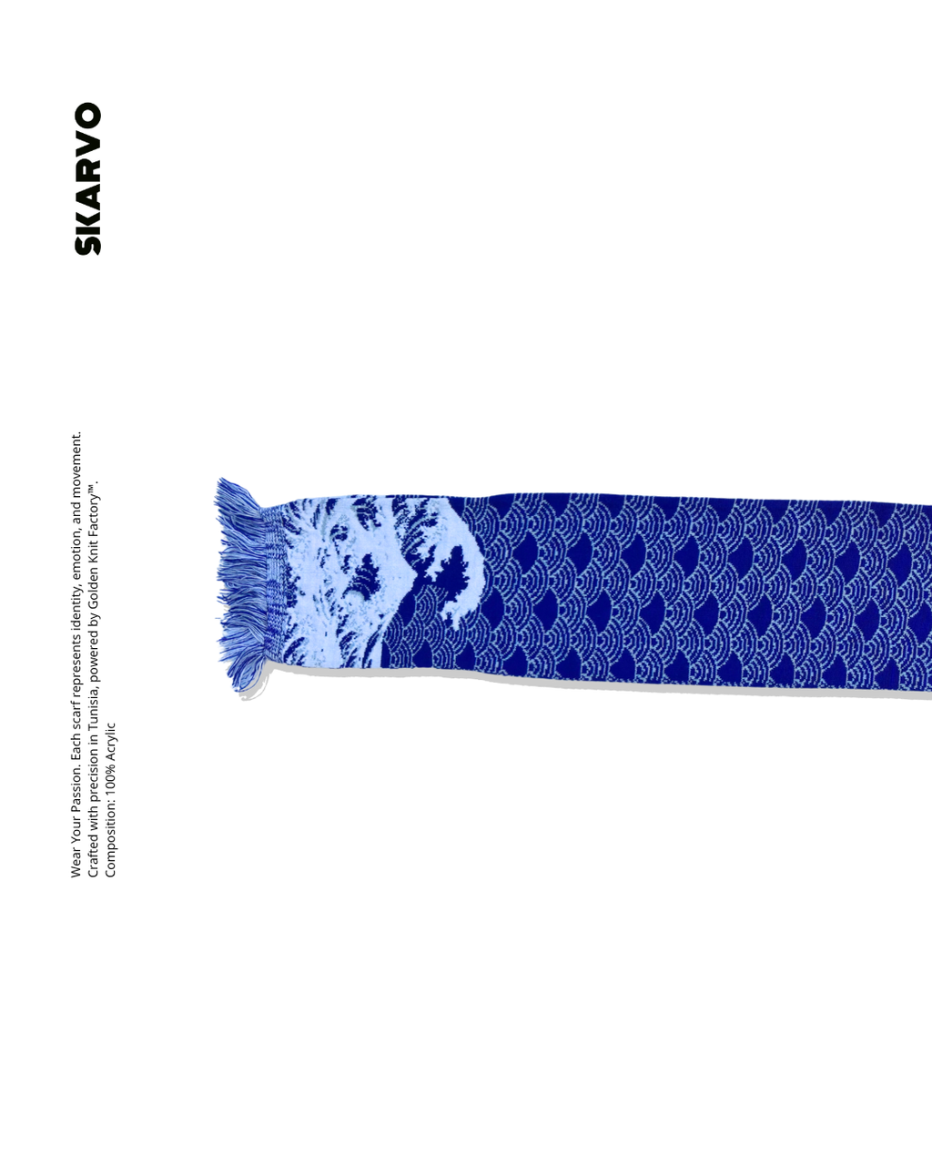 The Great Wave scarf